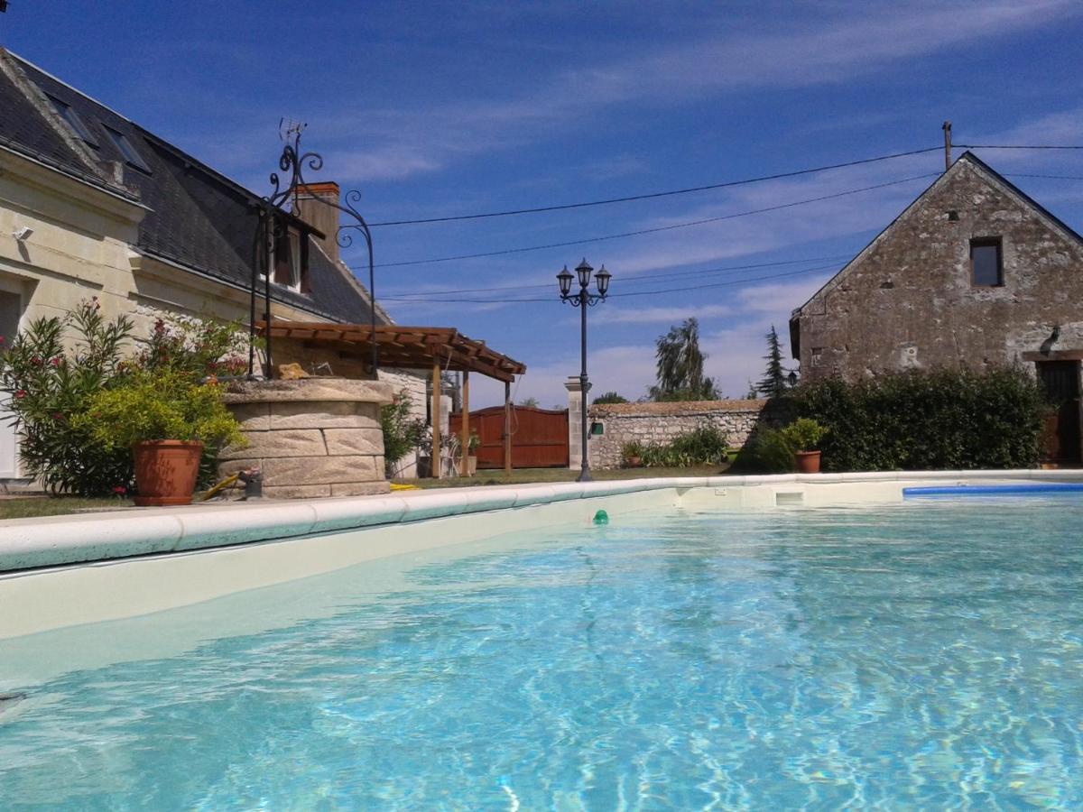 La Recre Bed & Breakfast Restigné Exterior foto